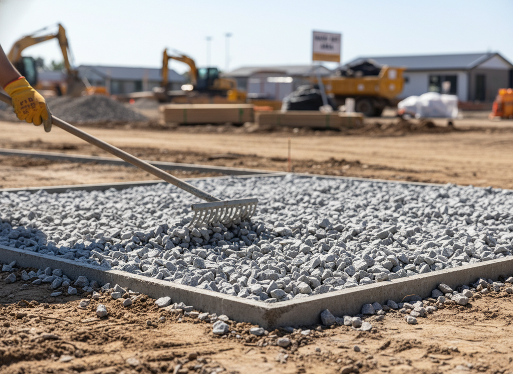 Premium 20mm Limestone Chippings for Construction - Durable, Cost-Effective, and High-Performance Aggregate