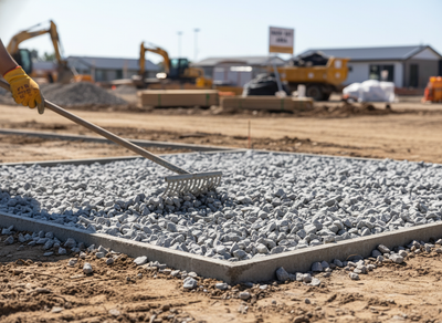 Premium 20mm Limestone Chippings for Construction - Durable, Cost-Effective, and High-Performance Aggregate