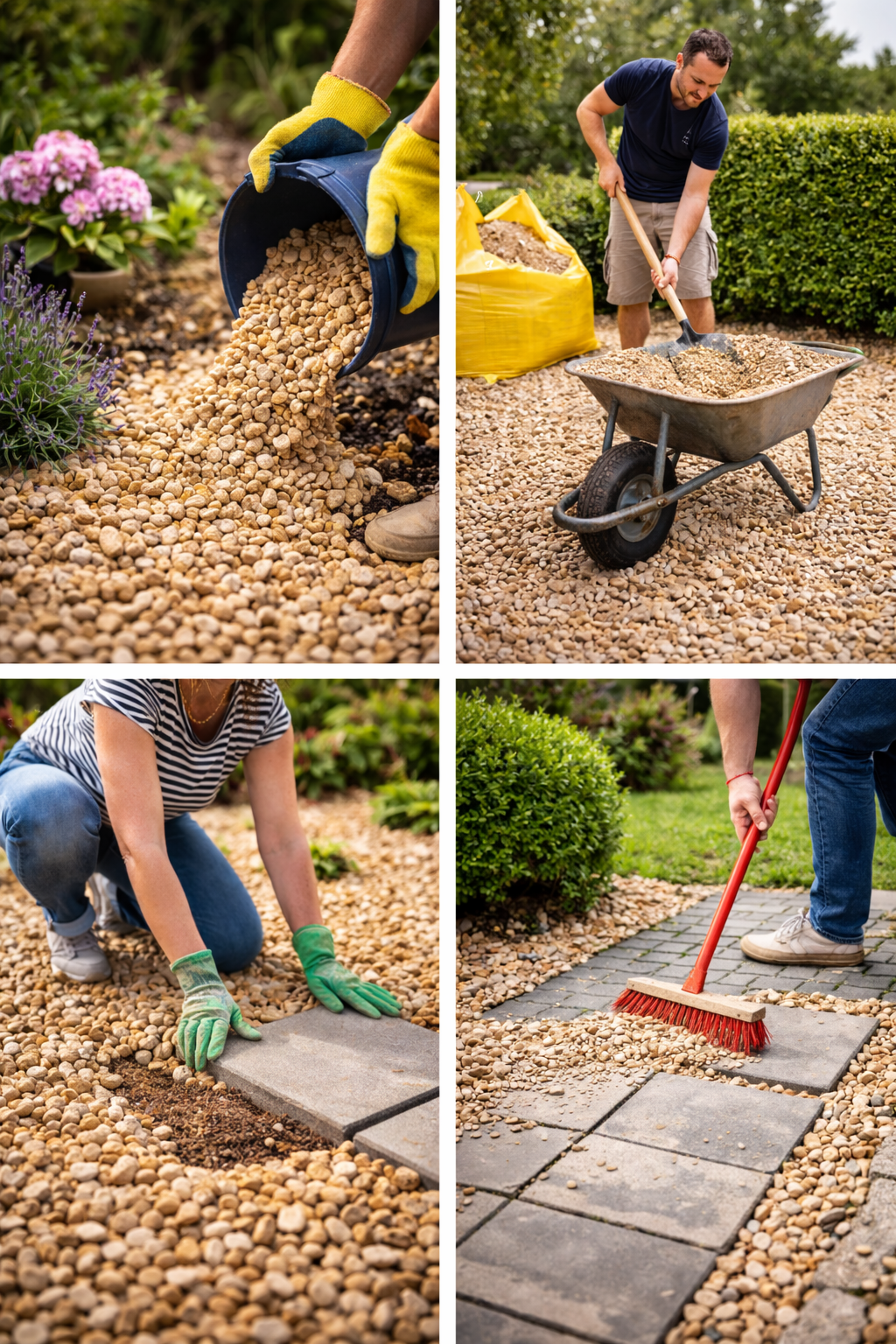 20mm Golden Gravel â?? Cotswold Limestone Decorative Aggregate for Driveways & Paths