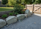 Premium Natural Granite and Welsh Quartz Boulders 350mm - 450mm for Landscaping and Decorative Features