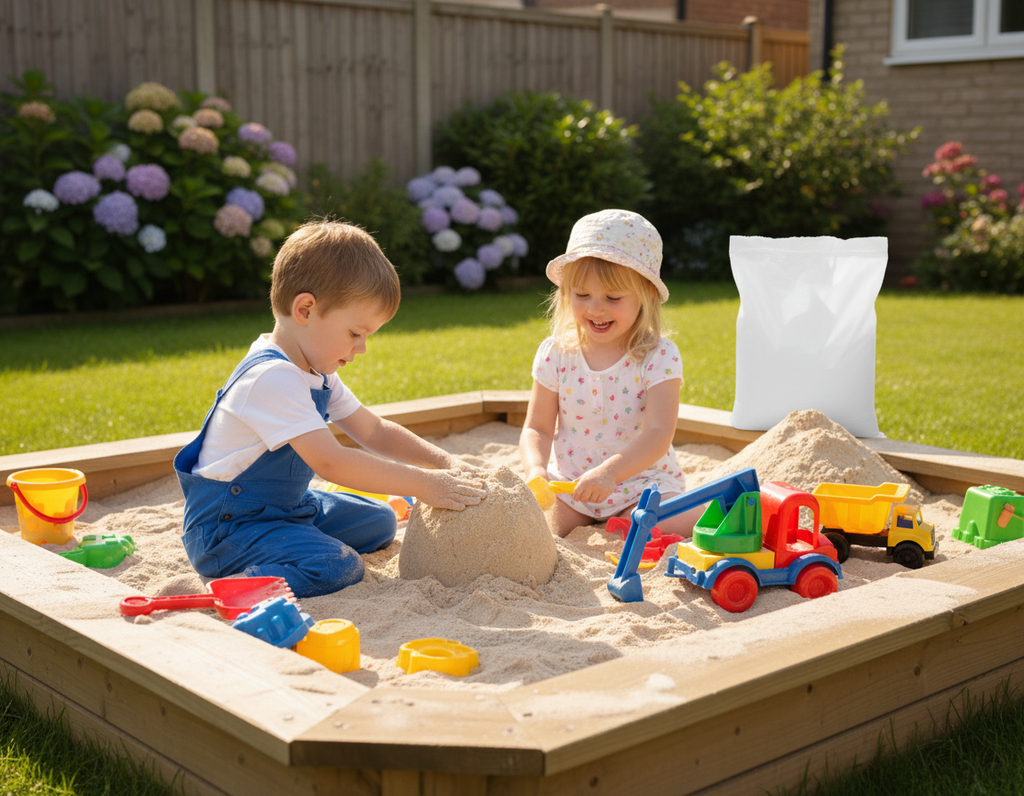 Premium High-Quality Silica Play Pit Sand for Safe and Fun Play Areas - High-Quality Professional Grade for Industrial and Commercial Applications