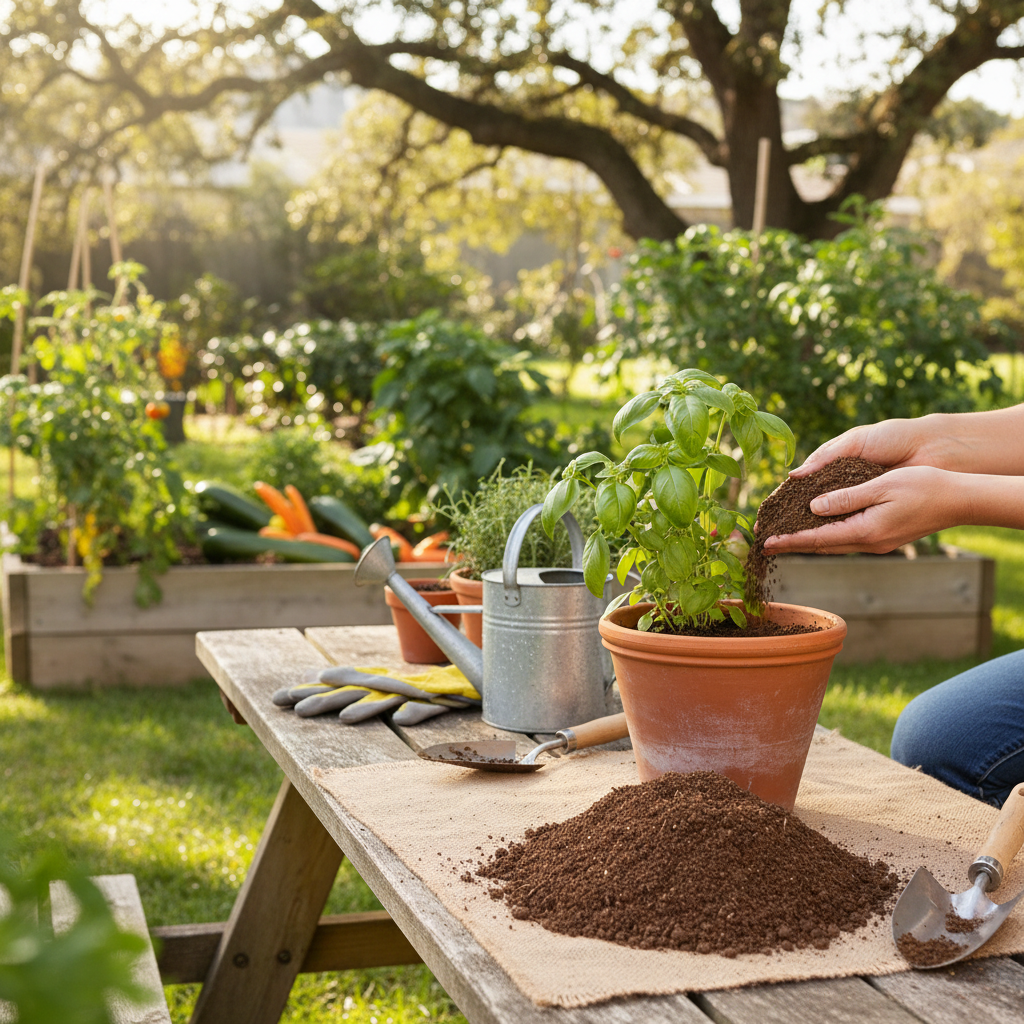 Premium Enhanced Natural Topsoil - Vegan Approved Organic Matter for Gardening and Plant Growth