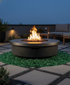 Premium Emerald Green Glass Chippings 10-20mm - Durable and Vibrant for Garden Decoration and Water Features