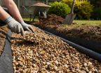 Premium 6-14mm Drainage Gravel - Angular Crushed Aggregate for Effective Water Flow and Drainage Solutions
