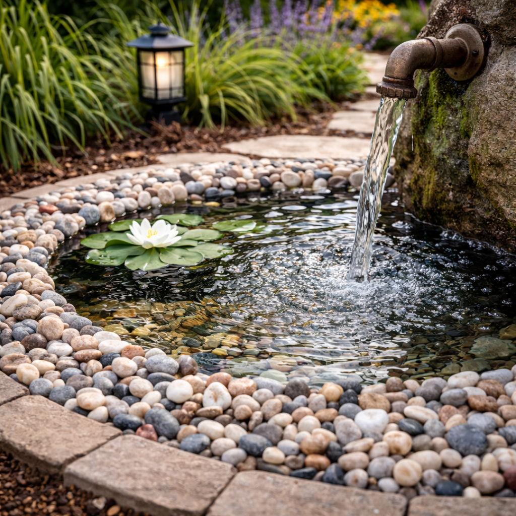 20mm Flamengo Marble Gravel Chippings â?? Pink, Peach & Grey Decorative Garden Stone for Paths, Driveways & Water Features (Bulk & Maxi Bags)