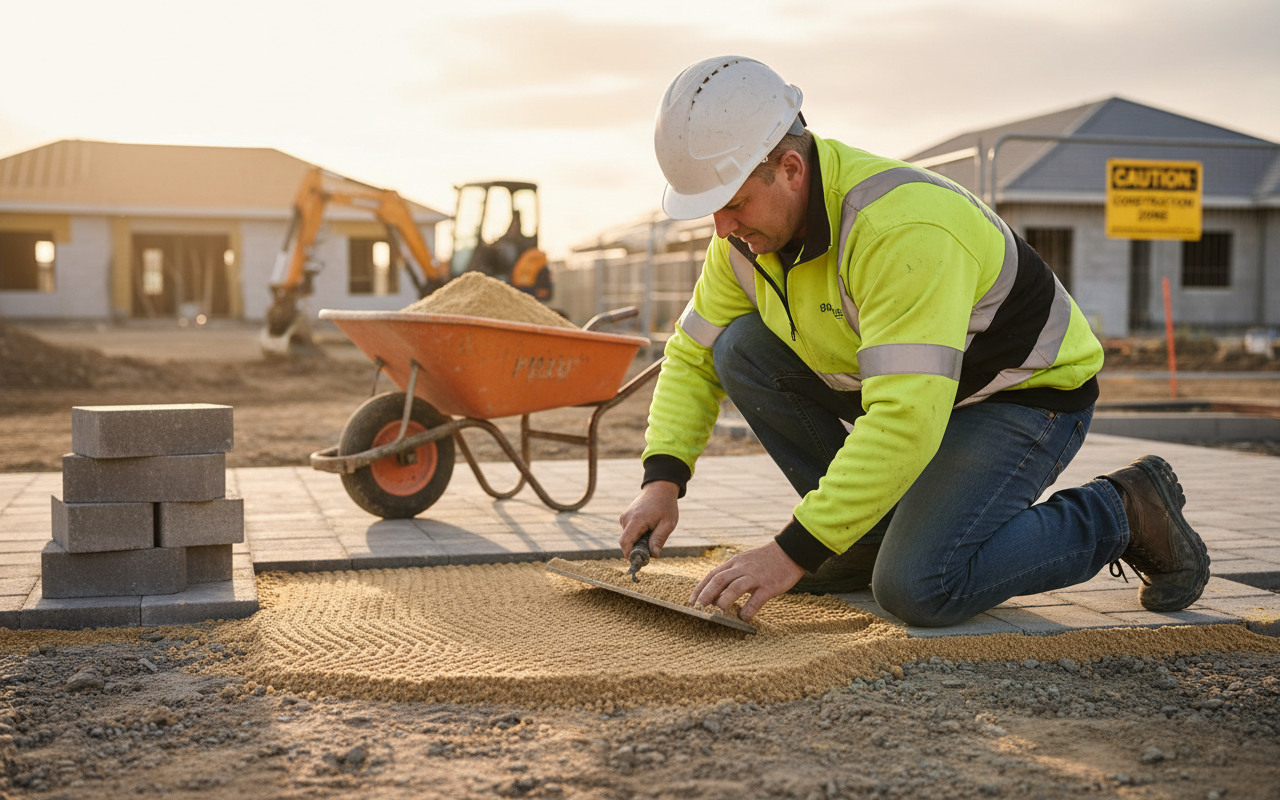 Premium Silver Building Sand for Mortar Mix with Light Finish for Paver Installation