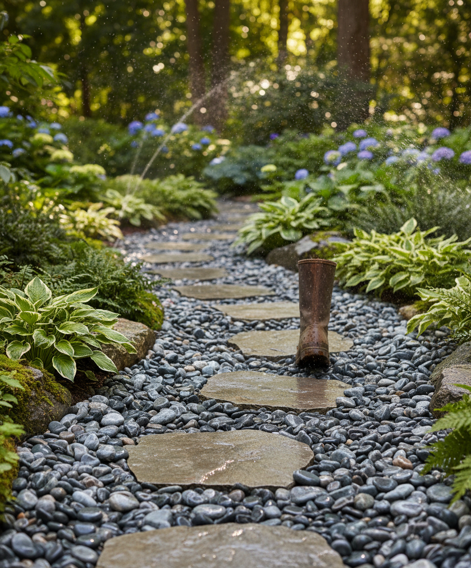 Premium Tumbled Green Pebbles 20-40mm - Stunning Natural Stone for Landscaping and Garden Projects