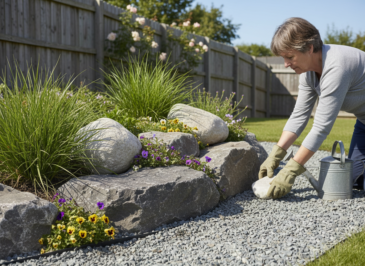 Premium Mixed Welsh Quartz and Granite Boulders 150-400mm for Ponds and Landscaping
