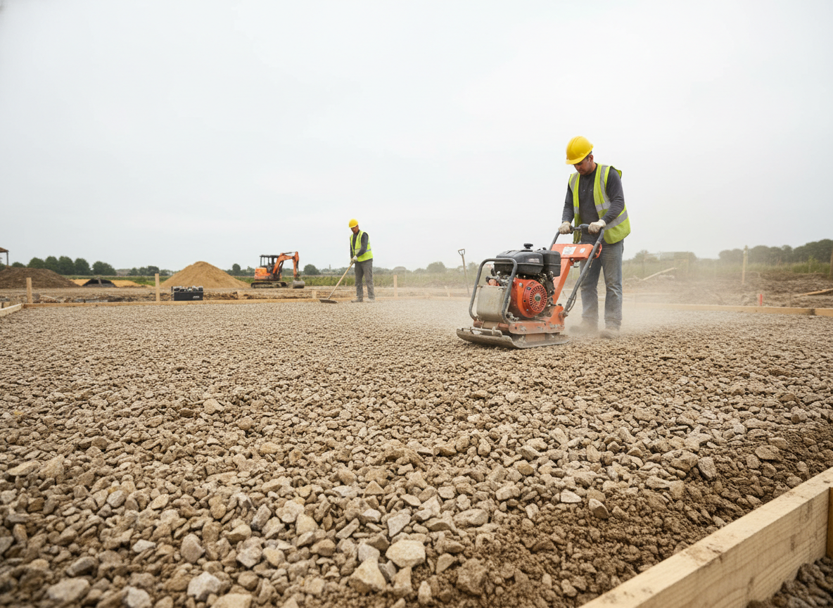 Premium Bulk Fill and Levelling Material for Drives, Paths, and Construction Projects - Crushed Carboniferous Limestone