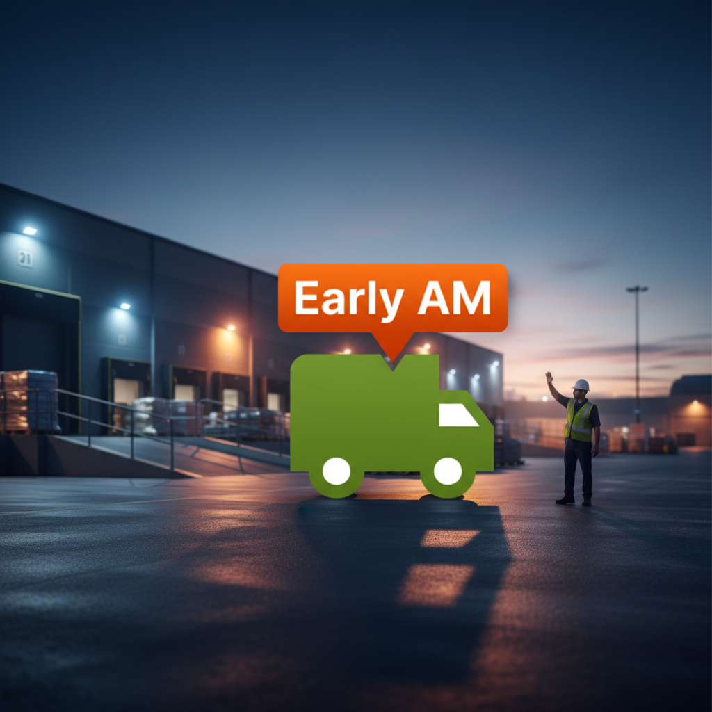 Professional Early AM Shipping Surcharge for Timely Deliveries and Enhanced Service Options