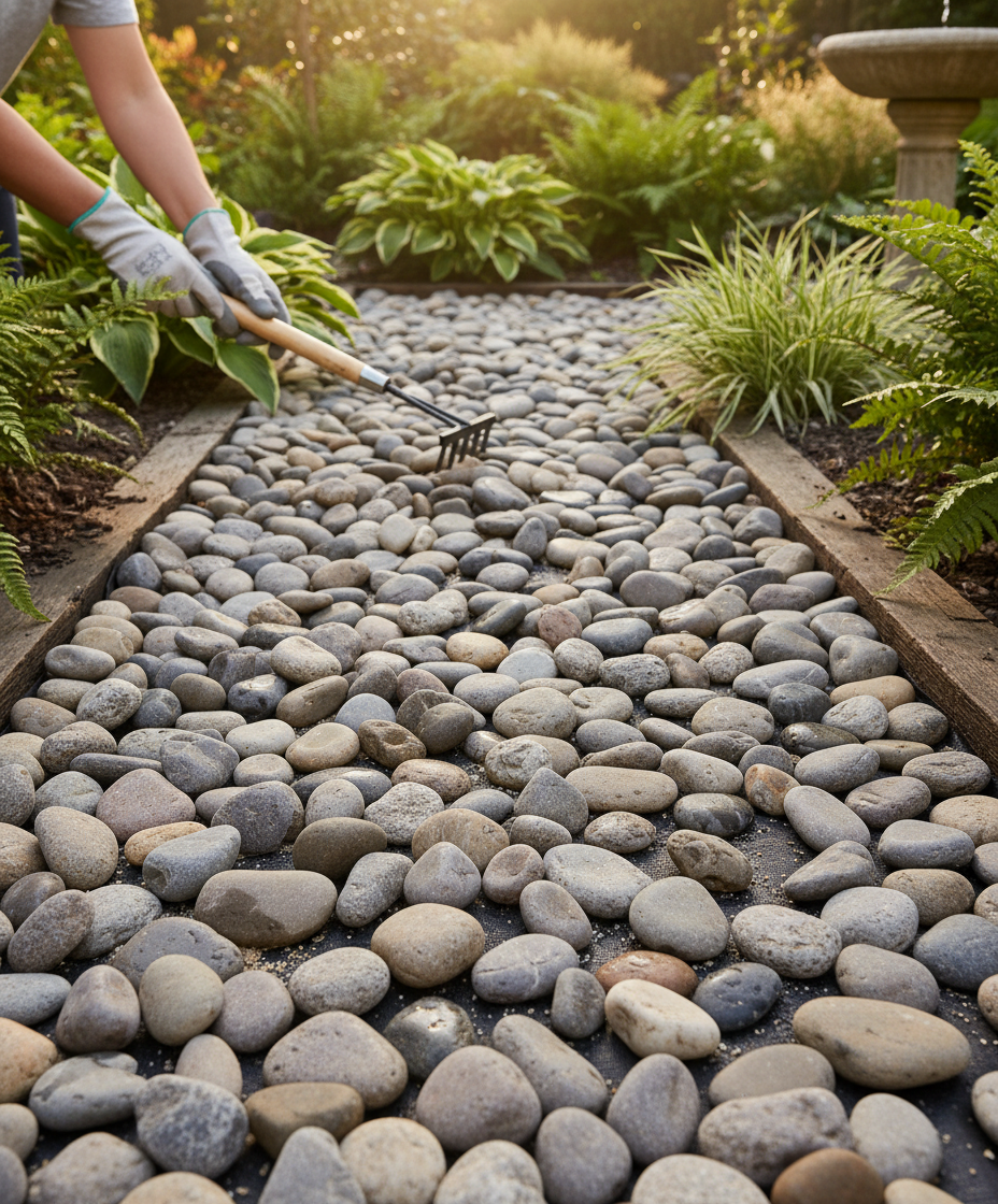 Premium 20-40mm Decorative Pebbles in Mixed Colors for Water Features and Ground Cover