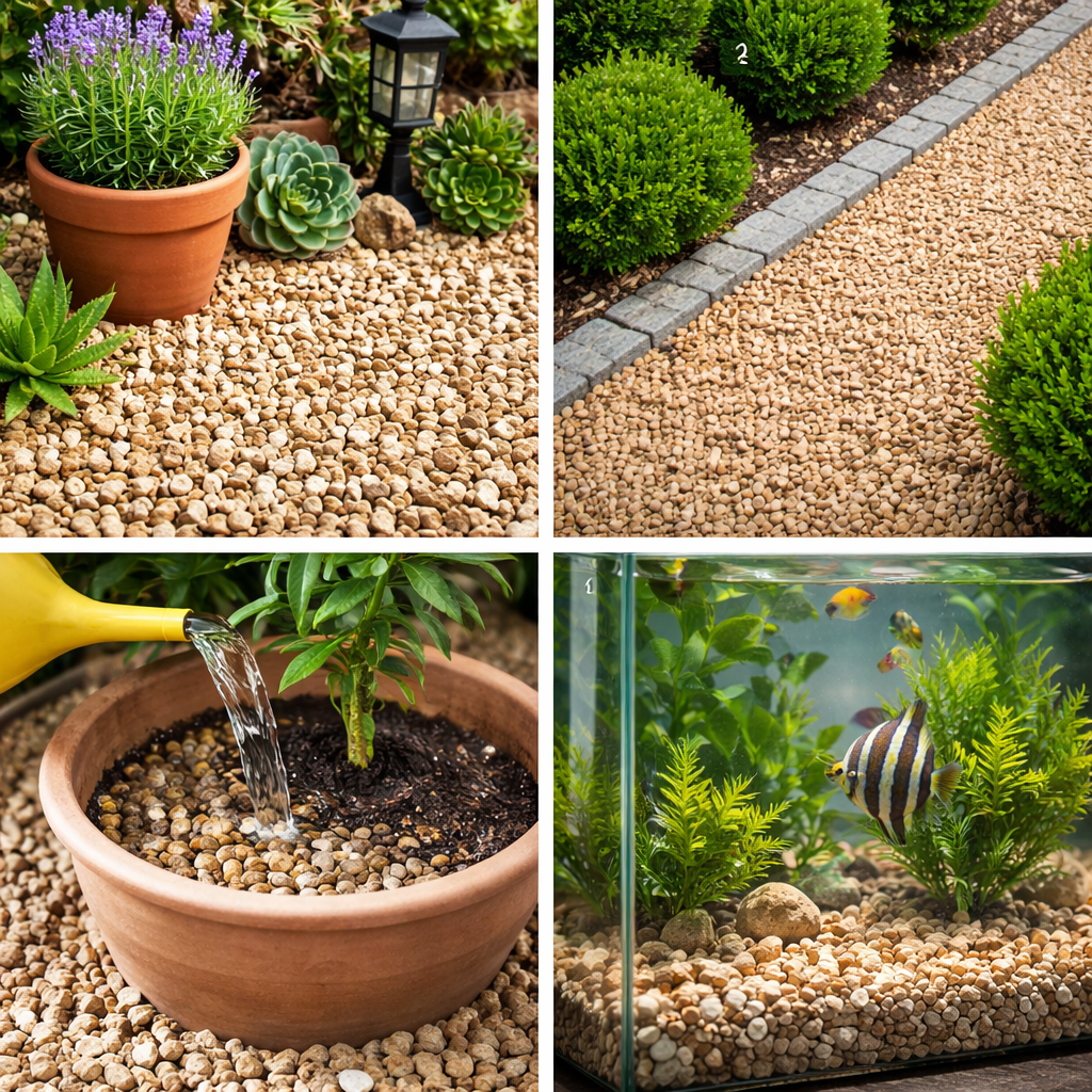 20mm Golden Gravel â?? Cotswold Limestone Decorative Aggregate for Driveways & Paths