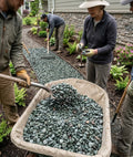 20mm Green Granite Chippings â?? Premium Welsh Green Gravel for Landscaping & Driveways